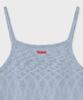 FALLETT Bustier Knit Sky Blue