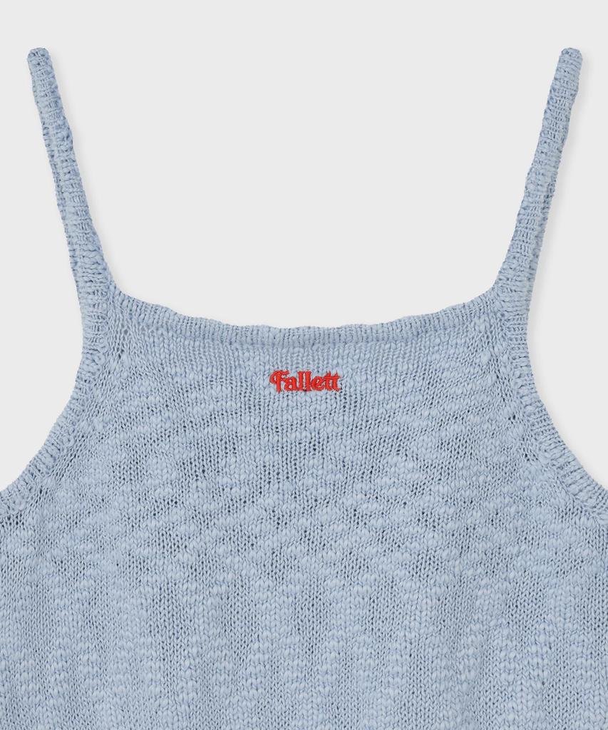 FALLETT Bustier Knit Sky Blue