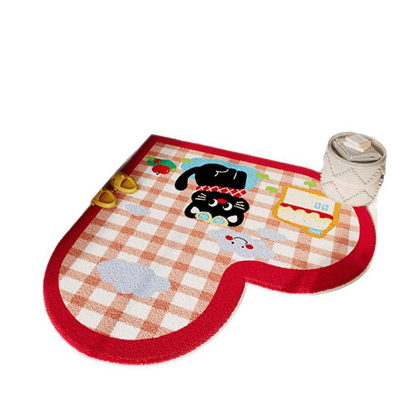 Cute Style Floor Mat Bathroom Floor Mat Bathroom Door Wear-resistant and Anti Slip Mat