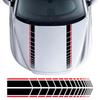 Car Engine Hood Long Striped Stickers Car Bonnet Vinyl Decals Self Adhesive PVC Auto Body Styling Decoration Sticker Accessories
