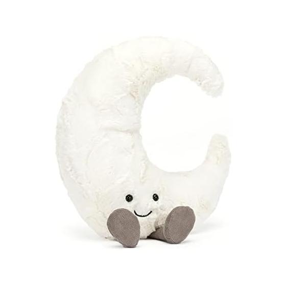 Jellycat Amuseables Moon Plush Medium 10.5 - Moon Plush - Fun Gift Idea