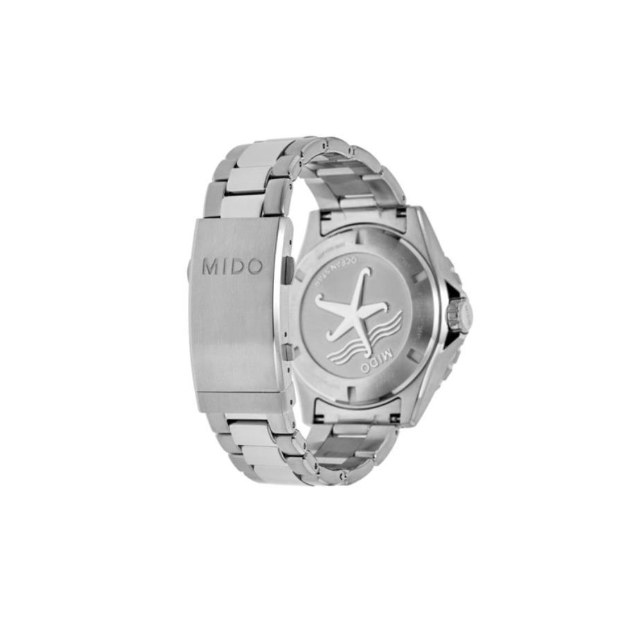 MIDO Navigator automatic mechanical movement 600 meters waterproof watch Tiantai certified men's watch Swiss watch 43.5mm blue dial M026.608.11.041.01