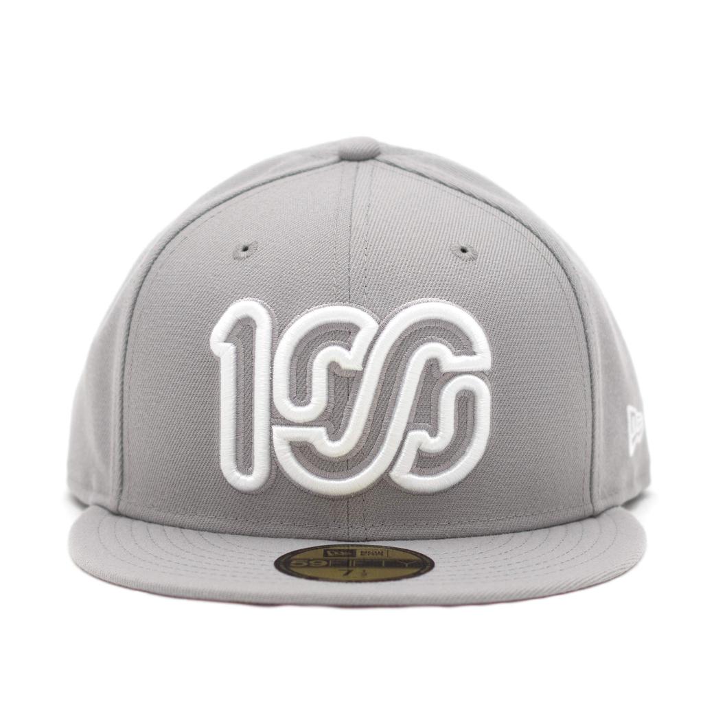 NEW ERA x 100A 59FIFTY 7 (Gray, 3/8 (58.7cm))