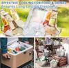 1/3/5PCS Extra Large Silicone Ice Mold Crate Efficient Freezing Ice Bath Large Ice Cube Mold Ice Bucket Ice Block Mold