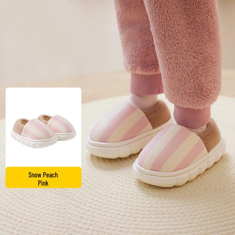 

Cozy Lemon Baby Slippers - Non-Slip Cotton Shoes for Boys & Girls Indoor Winter Wear 30-31