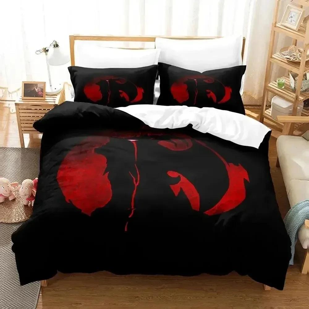 3D Print Anime Devilman Crybaby Comfortable Duvet Quilt Cover Pillowcase Bedding Set Children Bedroom Decoration Home Textile