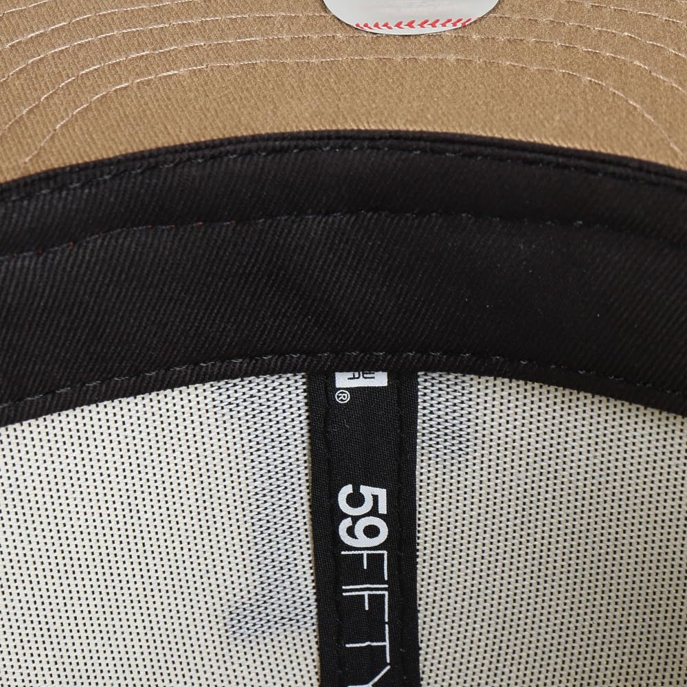 [New Era] Cap 59FIFTY MLB LA Wine Coke 7 78 5950 PANCAKES WPIN LOSDOD WINC BRN 14388835 NER36C1552