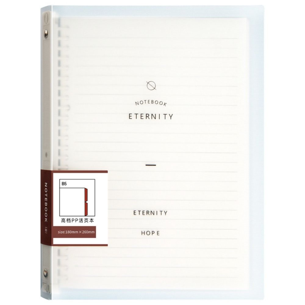 Detachable Binder Notepad Three Styles Inner Pages Writing Memo Pad Diary Book School Office
