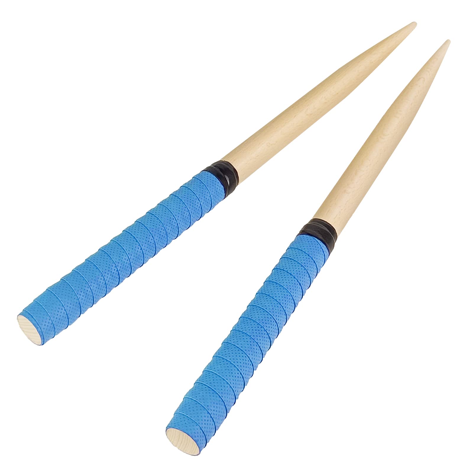 

Absdefen Taiko Drumsticks Set of 2 Multicolor Blue 380mm Length 20mm Diameter Easy to Use