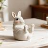 Silicone Candle Molds 3D Reusable Bunny Mould Cell Phone Stand Mold For Making Soap Resin Craft Candle Wax Clay Home Easter