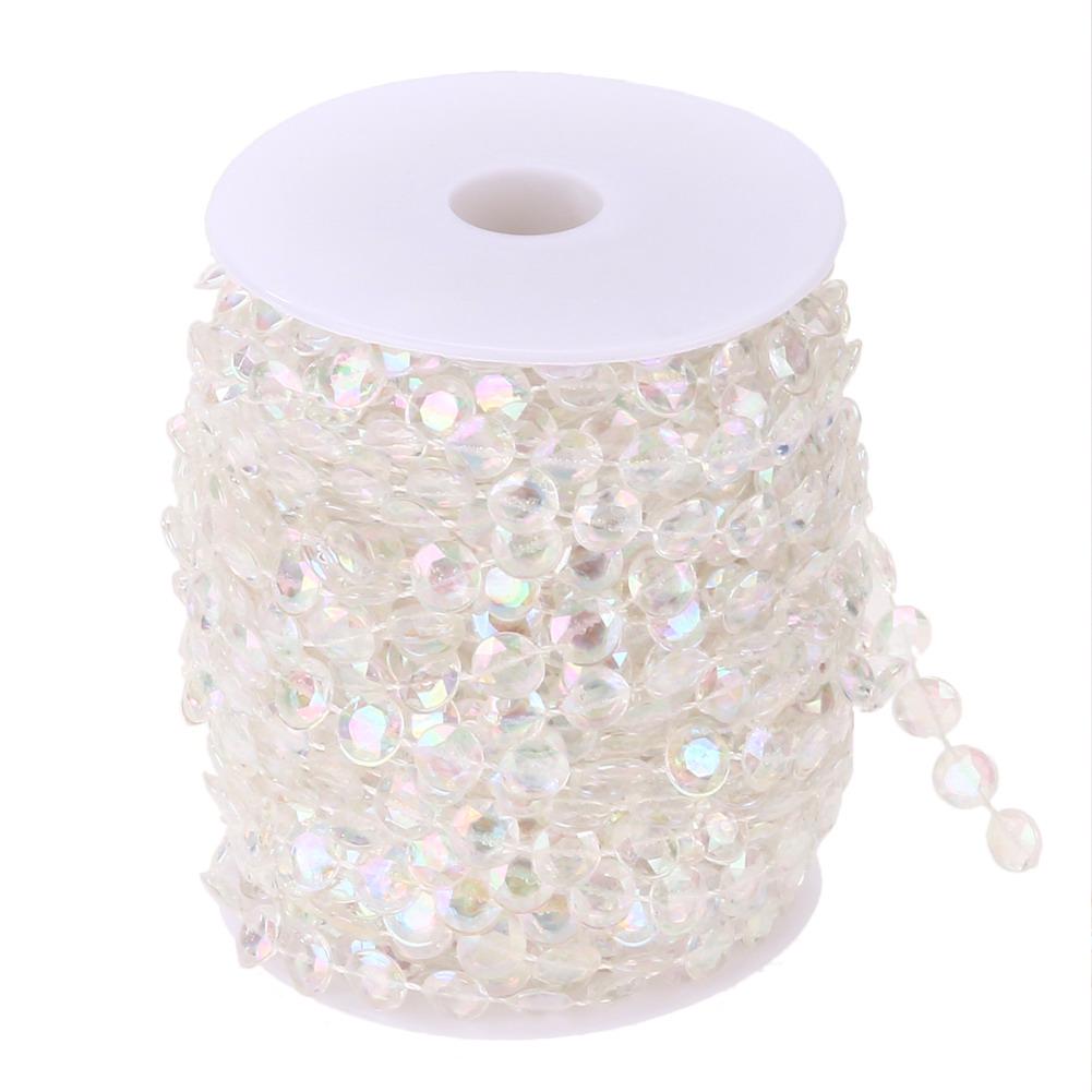 Crystal Glass Door String Creative Diamonds Chains Bead Curtain Elegant Exquisite Fashion Portable Shiny Wedding DIY Party Decor