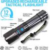 Powerful Rechargeable Led Flashlights Ultra Bright Tactical Torch Light Emergency Telescopic Zoom Light for Outdoor Camping Lamp