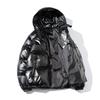 Men and Women Parka 2025 Winter Warmth Thickened Hooded Waterproof Puffer Jacket Coat Solid Casual Streetwear Windproof Outwear