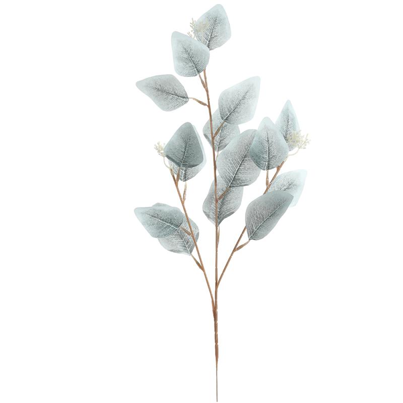 1Pcs Eucalyptus Leaves Artificial Flowers Bouquet Fake Flowers for Home Decor Garden Wedding Decoration Outdoor Vase Ornament