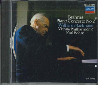 

CD KARL BOHM - Brahms Piano Concerto No.2 In B Fla F35L50048 POLYDOR Japan ObiClassical Used