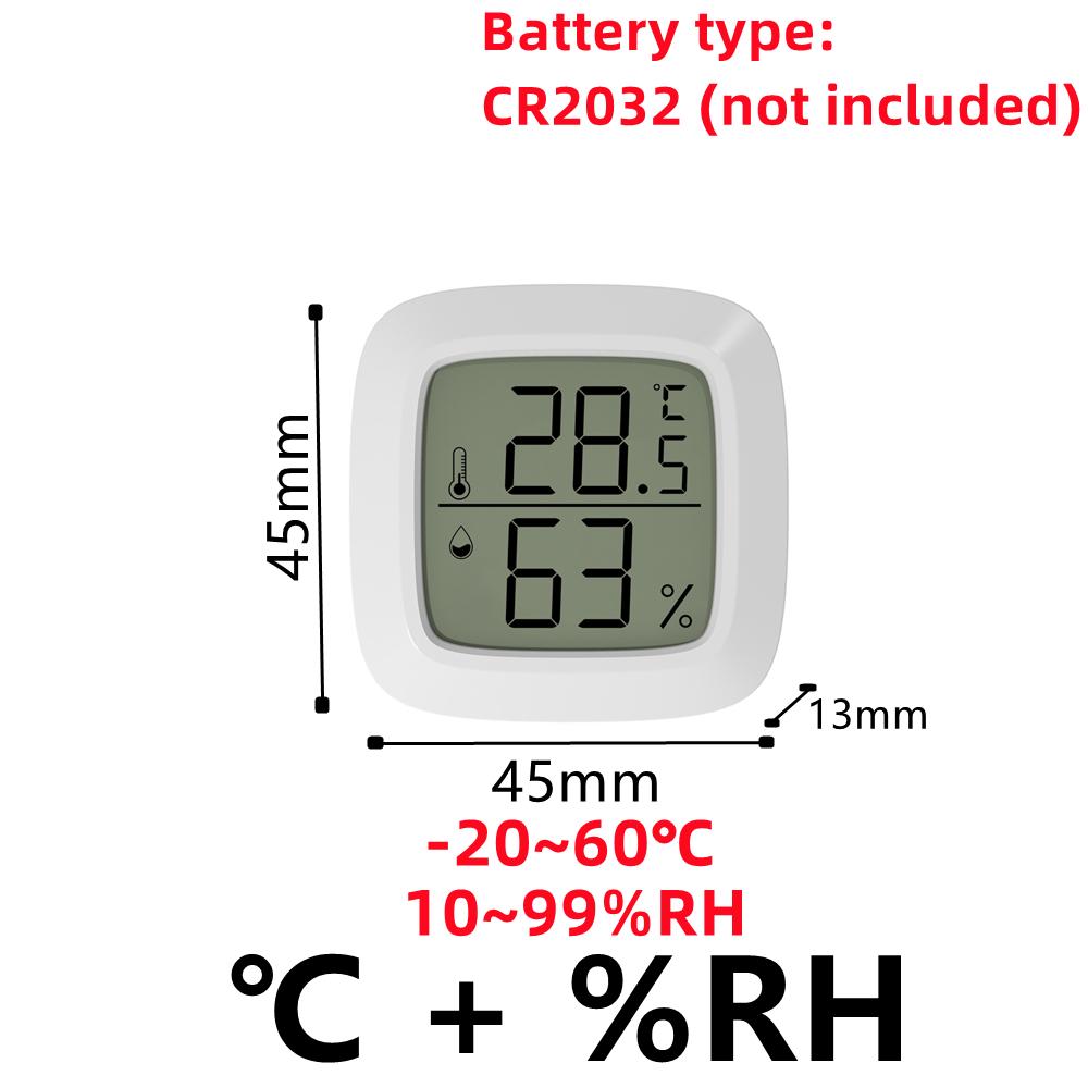 

Mini LCD Digital Thermometer Hygrometer Indoor Room Temperature Humidity Meter Sensor Gauge Weather Station MINI-D