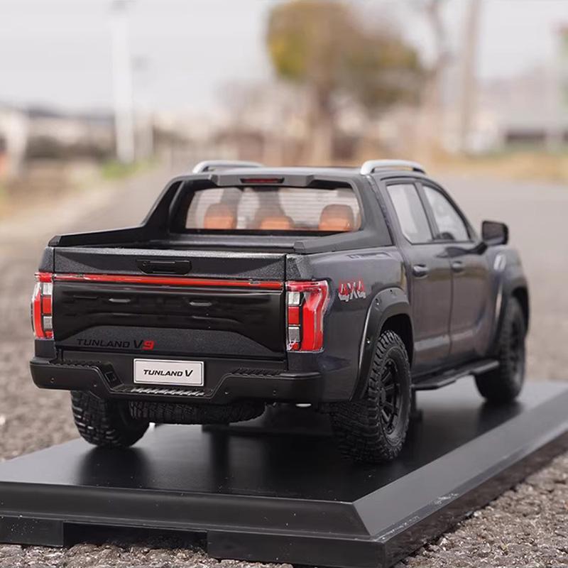 1: 18 original FOTON TUNLAND V off-road vehicle pickup alloy simulation car model collection gift toy