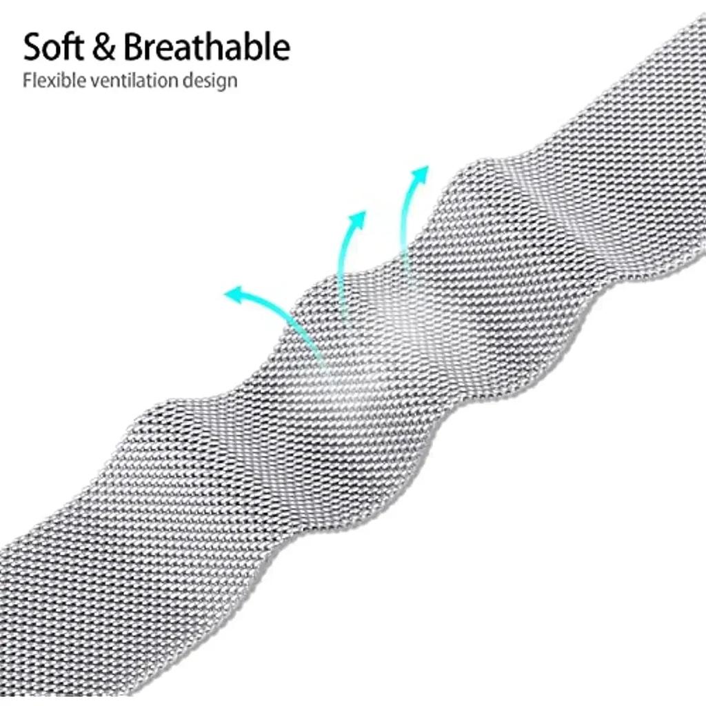9pro Strap for Xiaomi Mi Band 9 Pro/Mi Band 8 Pro Bracelet Milanese Loop Band Belt Correa for Redmi Watch 4 Strap Accessories