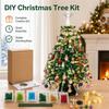 Y42A-DIY Beaded Christmas Tree Kit With Lights,Crystal Holiday Craft For Light Mini, For Christmas Autumn Winter Halloween C