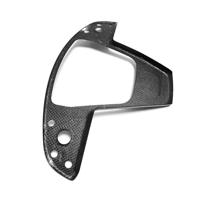 For Tesla Model S Model X 2021-2025 Real Carbon Fiber Car Steering Wheel Button Decorative Cover Car Interior Accessories