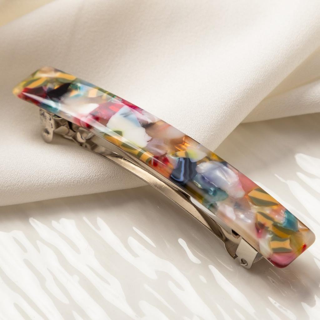 7,5 cm Damen Haarschmuck Vintage Haarstyling Acetat Haarspangen Niedliche Haarspange Mädchen Professionelles Haarzubehör für Frauen