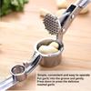 Garlic Press Crusher Mincer Kitchen Stainless Steel Garlic Smasher Squeezer Manual Mashed Garlic Grinding Tool Kitchen Gadgets