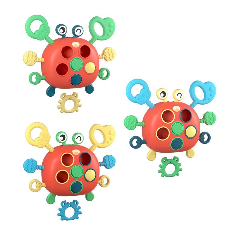 

Cross-Border Baby Soothing Table Toy: Pull-and-Play, Teething-Safe for Infants 0-12 Months