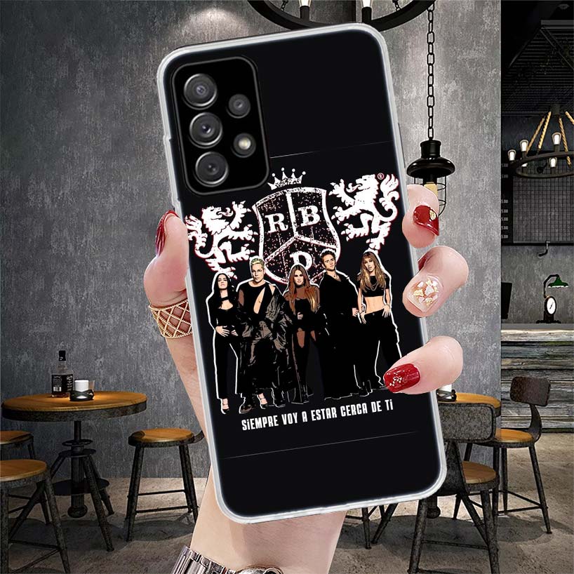 

F-Fashion RBD R-Rebelde Phone Case For Samsung Galaxy A12 A22 A32 A52 A72 A02S A51 A50S A71 A70 A31 A20S Note 20 Ultra S10 A10S Samsung A71 4G