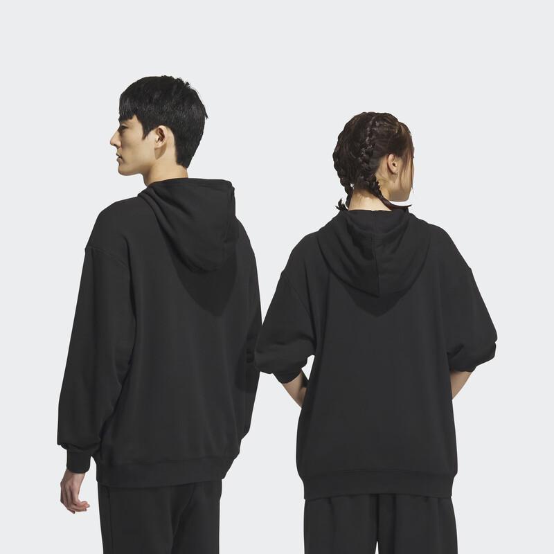 Adidas Unisex Thickened Hooded Pullover Sweatshirt