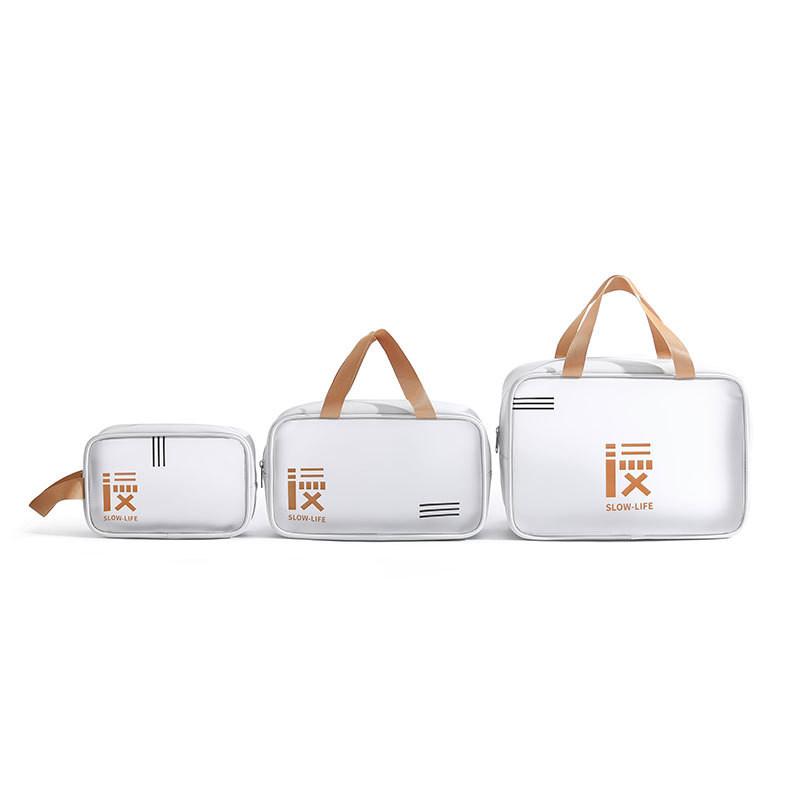 Transparent Cartoon Cosmetic Bag Portable Wash Bag Waterproof Travel Storage