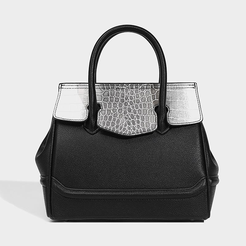 Crocodile Pattern Handbag Trendy New Women's Bag Fashionable Versatile Single Shoulder Oblique Span Bag