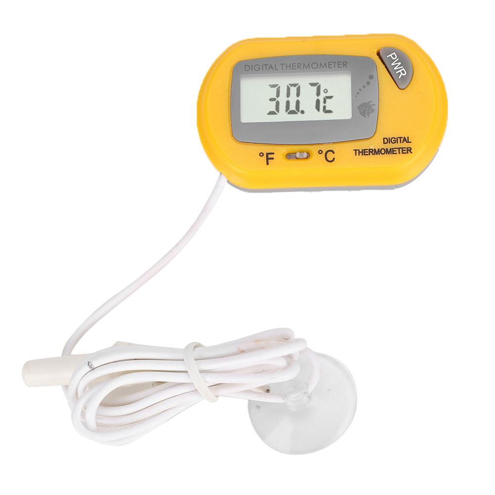 

Digital LCD Sensor Aquarium Water Thermometer Controller Wired Fish Accessories