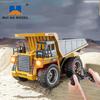 Huina 1534 Rc Truck Tractor 1/18 9Ch 2.4G Remote Control Dump Trucks Electric Engineering Loading Car Model Toys for Boys Gifts