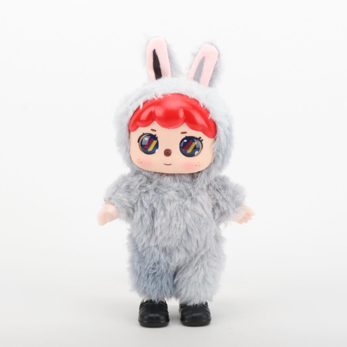 

Non-Toxic 19Cm Cartoon Cute Vinyl Bunny Animal Vinyl Plush Toys Colorful Rabbits Stuffed Toys Birthday Gifts Toy Kid Bag Pendant Decor 19cm