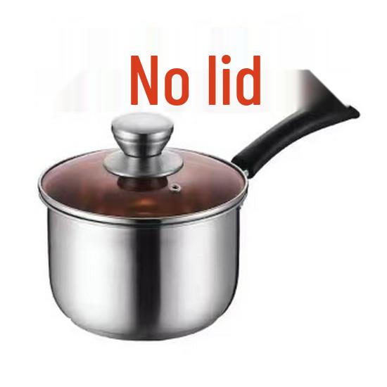 

Large Capacity 304 Stainless Steel Stockpot with Double Ear Handles for Induction Cooking - Thickened Steaming and Stewing Kitchen Pot