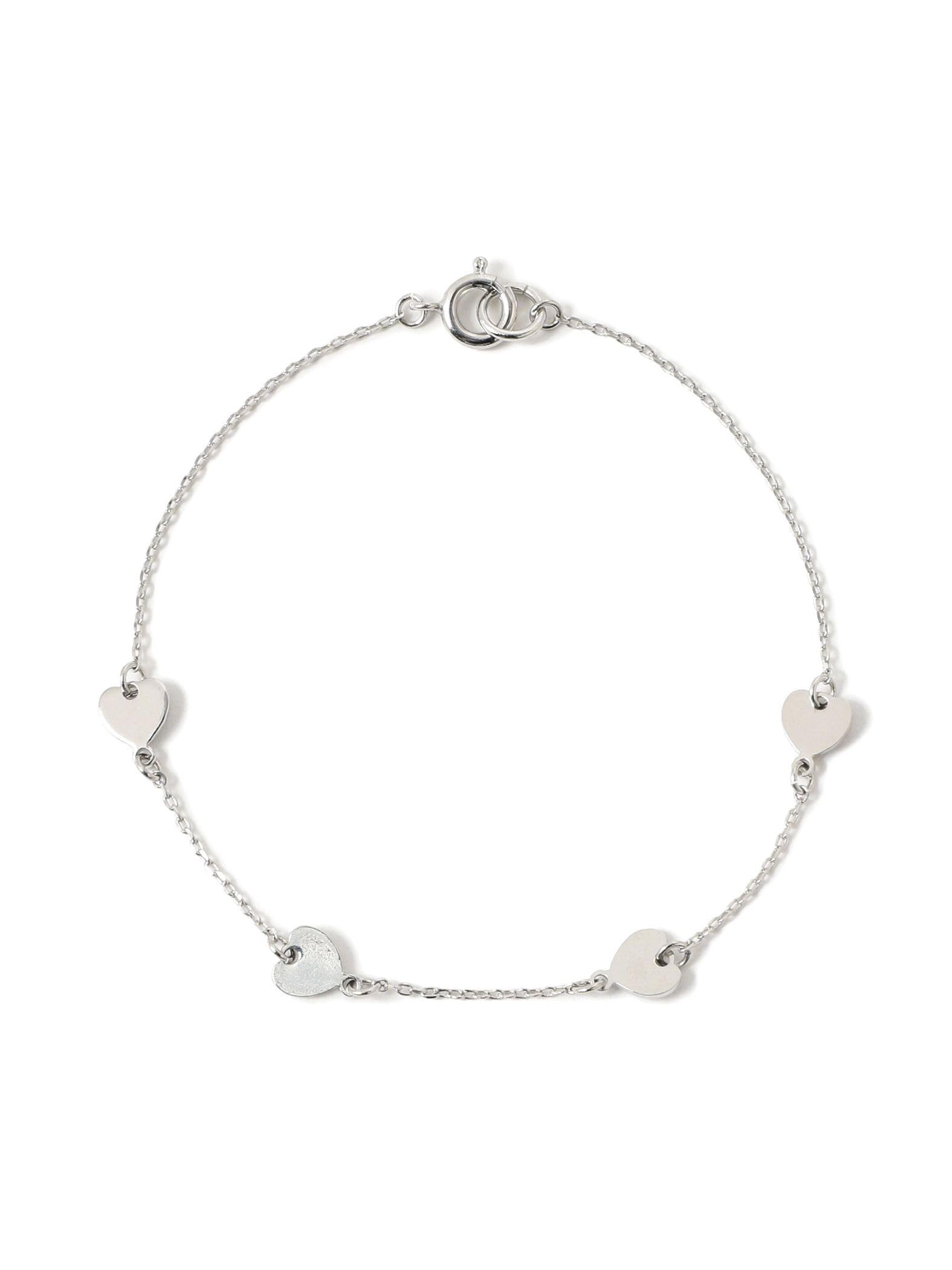 Accessories Heart Chain Bracelet SILVER ONE SIZE [Ray Beams] Women s