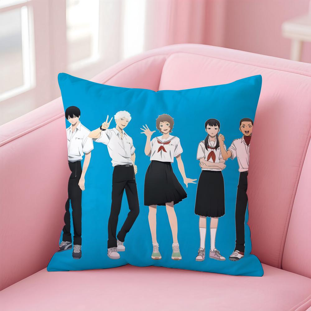 Anime T-The S-Summer Hikaru D-Died Cushion Cover Comfortable Reversible Pillow Cover Ideal for Car Sofa Bedroom & Beyond