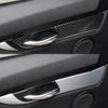 4PCS Carbon Fiber Interior Door Handle Panel Cover Trim For BMW Z4 E89 2009-2016