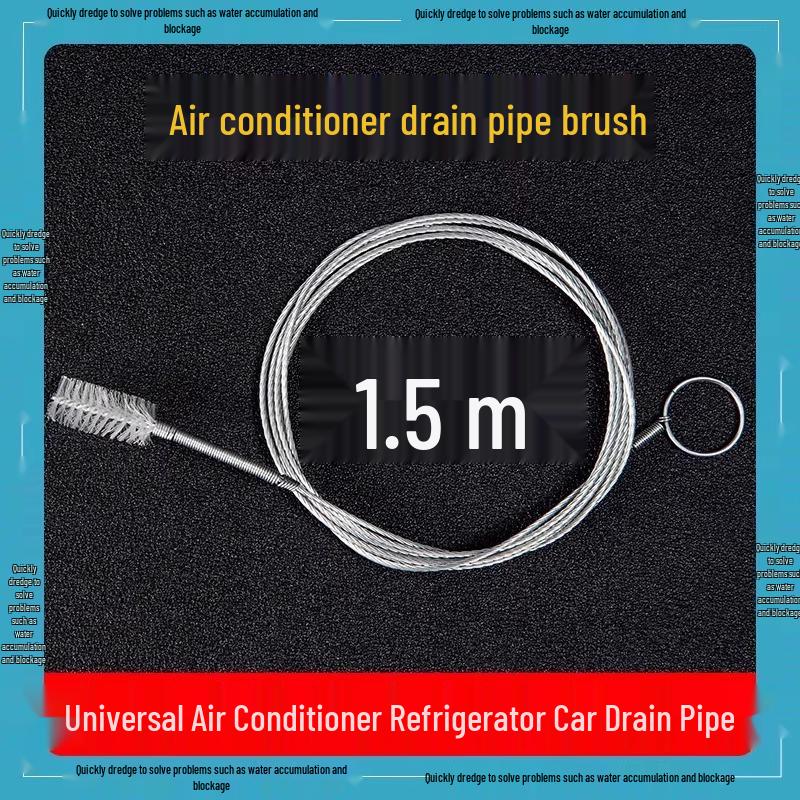 Air Conditioner Drain Pipe Cleaning Brush for Unclogging and Leak Prevention