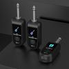 2.4G Wireless Guitar Audio Transmitter Receiver with Precise Sound Guitar Wireless Transmission System for Electric Guitar Bass