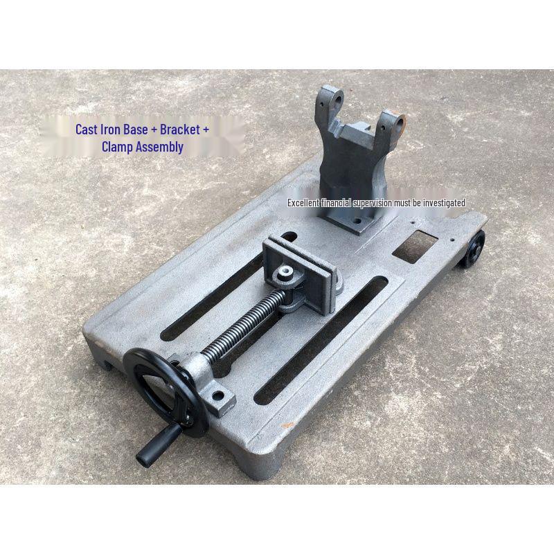 400 Cutting Machine Parts: Base Support & Head Clamp Assembly Frame