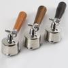 51mm Stainless Steel 3 Ears Portafilter for Delonghi Dedica Ec680/685 Coffee Machine Double Mouth Split Coffee Handle Utensils