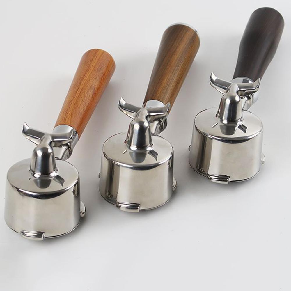 51mm Stainless Steel 3 Ears Portafilter for Delonghi Dedica Ec680/685 Coffee Machine Double Mouth Split Coffee Handle Utensils
