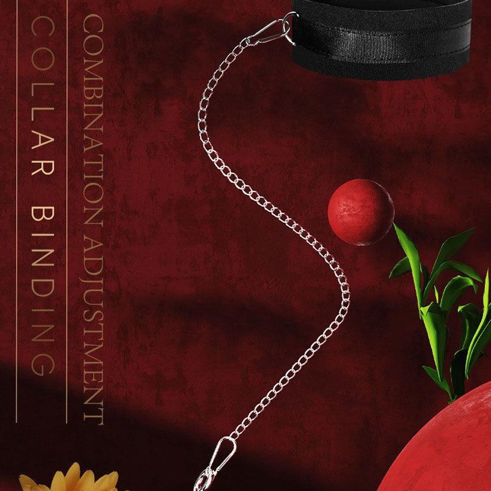 NEW Metal Anal Hook with Leather Collar Sexual Kits  Erotic Bondage Restraint Game for Fetish Couples Adult Anal Sex Toy