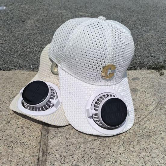 Sun with Sun Upgraded USB Charging Hat Hat Indoor Outdoor Portable