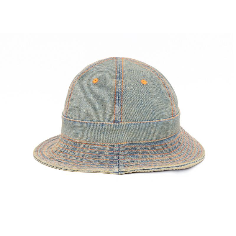 Denim Fisherman Hat Women's Vintage Sun Protection Hat Basin Hat