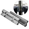 1 Pair V Type Jaw Aluminum Alloy 4 or 8 for Hard Jaw Fixture In Steel Vise