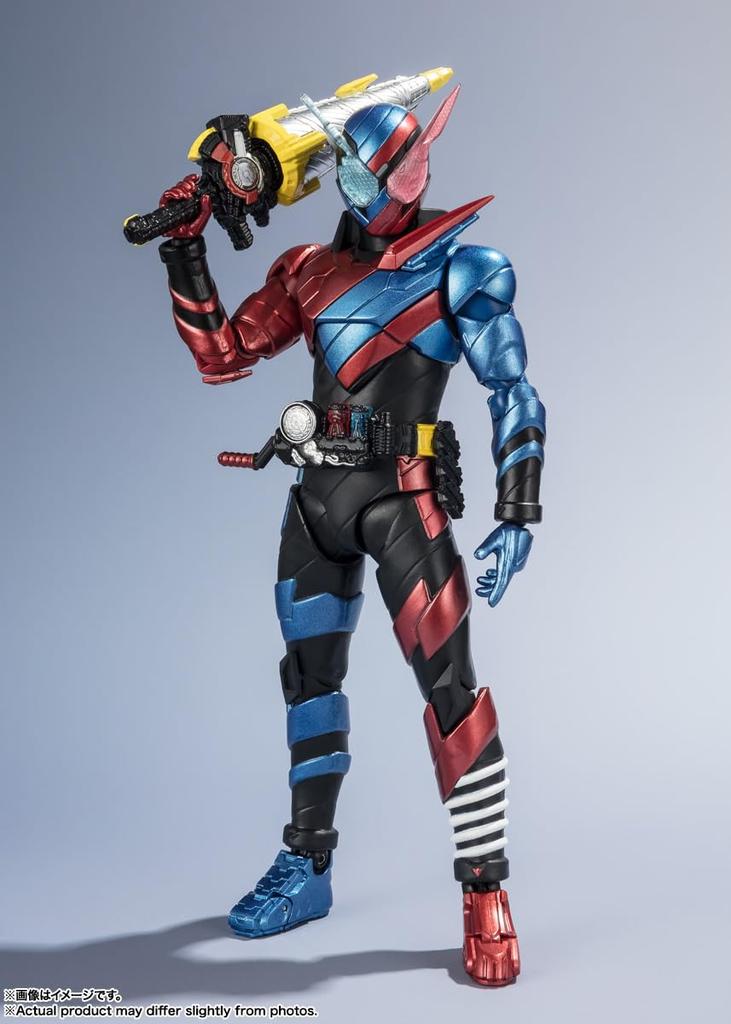 TAMASHII NATIONS BANDAI SPIRITS S.H.Figuarts Kamen Rider Build Rabbit Tank Form Heisei Generations Edition, Approximately 145mm, PVC & ABS Painted
