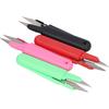 Sewing Snips, Wear Resistant Lightweight Thread Snips Round 4PCS with Lid for Sewing for Household
