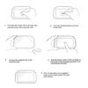 Scratchproof Instrument Film Transparent Cluster Dashboard Screen Film Easy Installation Motorcycle Dashboard Protector